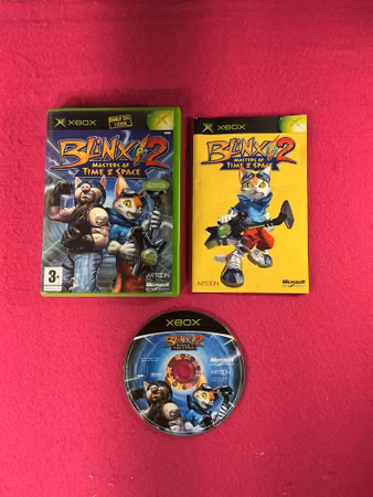 Blinx 2: Masters of Time - XBOX PAL Nordisk Utgåva