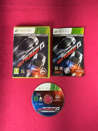 Need for Speed: Hot Pursuit (Limited Edition) - Xbox 360 PAL Nordisk Utgåva