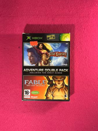 Adventure Double Pack: Jade Empire + Fable: The Lost Chapters - XBOX PAL Nordisk Utgåva