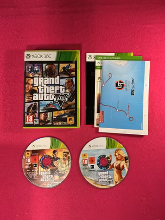 Grand Theft Auto V (Inkl. Kartan) - Xbox 360 PAL