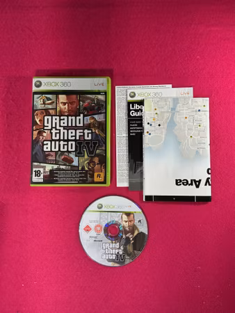 Grand Theft Auto IV (Inkl. Kartan) - Xbox 360 PAL