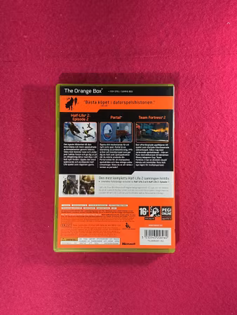 The Orange Box - Xbox 360 PAL Svensk Utgåva