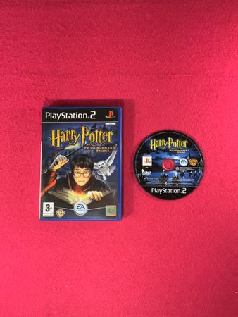 Harry Potter and the Philosophers Stone - PS2 Playstation 2 PAL (Spelet är på svenska)