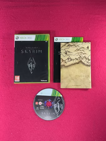 The Elder Scrolls V: Skyrim (Inkl. Kartan) - Xbox 360 PAL Nordisk Utgåva