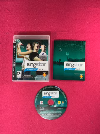 Singstar vol. 3 - PS3 Playstation 3 Nordisk Utgåva
