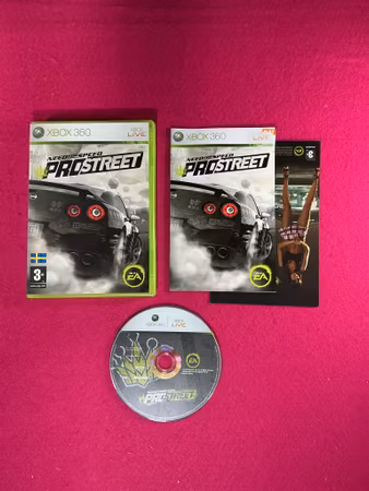 Need for Speed Prostreet - Xbox 360 PAL Svensk Utgåva