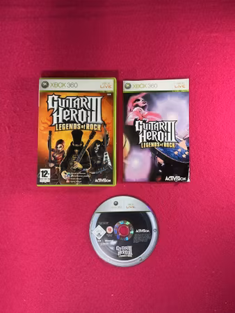 Guitar Hero 3: Legends of Rock - Xbox 360 PAL Nordisk Utgåva