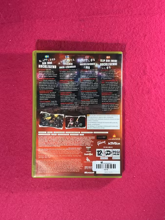 Guitar Hero 3: Legends of Rock - Xbox 360 PAL Nordisk Utgåva