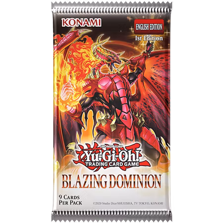 Yu-Gi-Oh! Blazing Dominon -Booster Pack