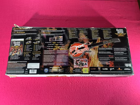 Guitar Hero Aerosmith (endast gitarr+ strap i box) - Xbox 360