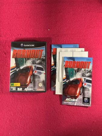Burnout - Nintendo Gamecube UKV (EJ SPEL)