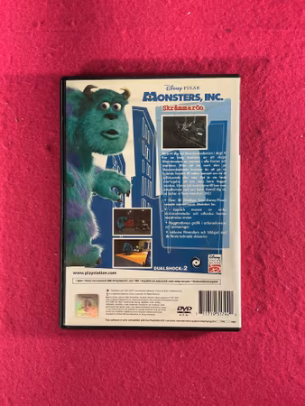 Monsters Inc. Skrämmarön (EJ SPEL) - PS2 Playstation 2 PAL Svensk Utgåva