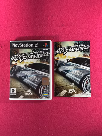 Need for Speed: Most Wanted (EJ SPEL) - PS2 Playstation 2 PAL Svensk Utgåva