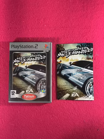 Need for Speed: Most Wanted (EJ SPEL) - PS2 Playstation 2 Svensk Utgåva