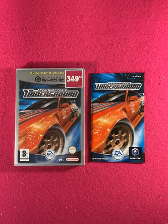Need for Speed Undergeround (EJ SPEL) - Nintendo Gamecube UKV