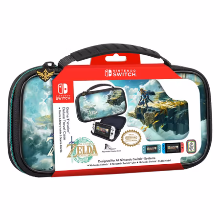 Game Traveler Deluxe Travel Case: Zelda Tears of the Kingdom - Nintendo Switch