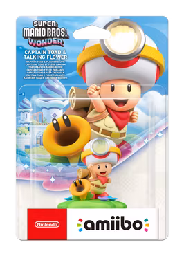 Toad & Talking Flower - Amiibo
