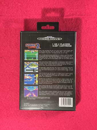 Sonic The Hedgehog 2 - Sega Mega Drive Svensksålt