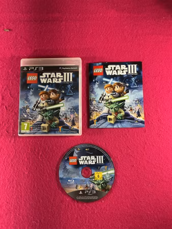 Lego Star Wars 3: The Clone Wars - PS3 Playstation 3 Nordisk Utgåva