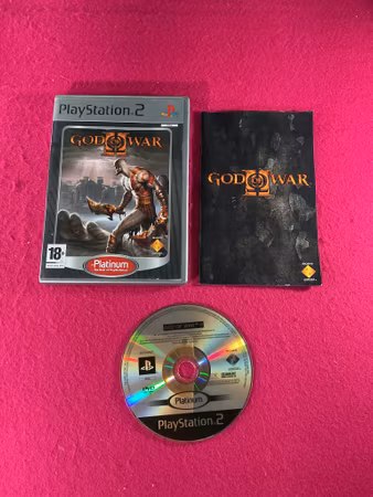 God of War II / 2 - PS2 Playstation 2 PAL Nordisk Utgåva