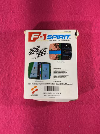 F-1 Spirit: The Way to Formula-1 - MSX