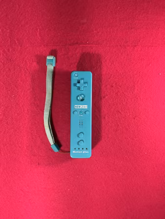 Handkontroll Wiimote Blå (Motion Plus) - Tredjepartstillverkad