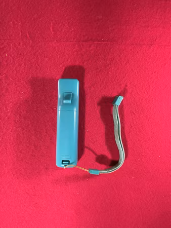 Handkontroll Wiimote Blå (Motion Plus) - Tredjepartstillverkad