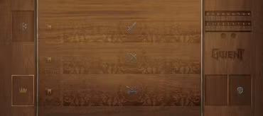 Gwent The Legendary Cad Game: Playmat Original Wood (Ej spel)