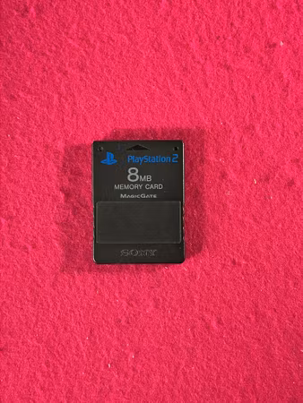 Memory Card Svart 8MB Original - Playstation
