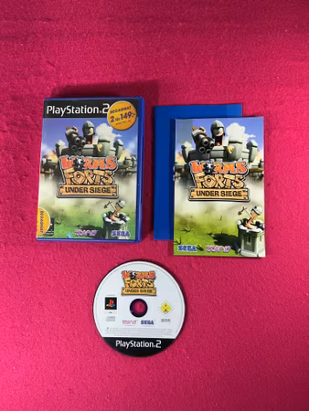 Worms Forts: Under Siege - PS2 Playstation 2 PAL