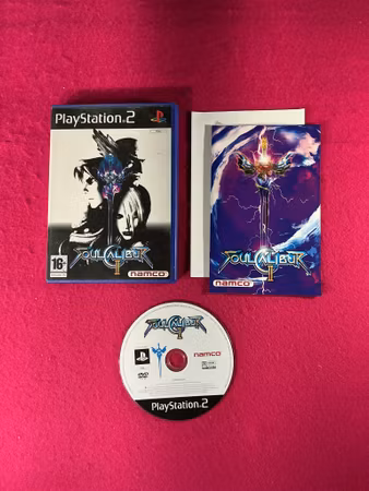 SoulCalibur 2 - PS2 Playstation 2 PAL Svensk Utgåva
