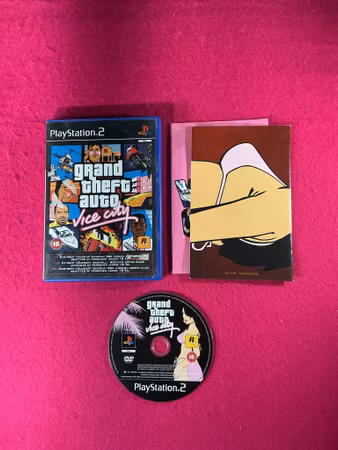 Grand Theft Auto: Vice City - PS2 Playstation 2 PAL Nordisk Utgåva