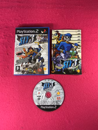 Sly 3 - PS2 Playstation 2 PAL Nordisk Utgåva