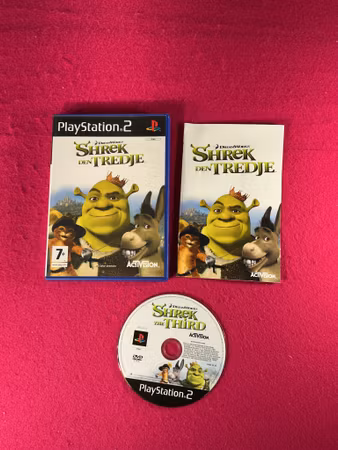 Shrek Den Tredje - PS2 Playstation 2 Svensk Utgåva