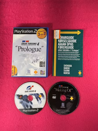Gran Turismo 4 Prologue - PS2 Playstation 2 Nordisk Utgåva