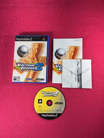 Virtua tennis 2 - PS2 Playstation 2 PAL