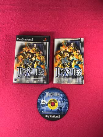 TimeSplitters - PS2 Playstation PAL Svensksålt
