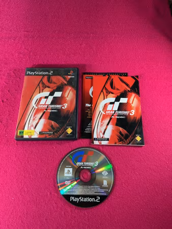 Gran Turismo 3: A-Spec - PS2 Playstation 2 Nordisk Utgåva
