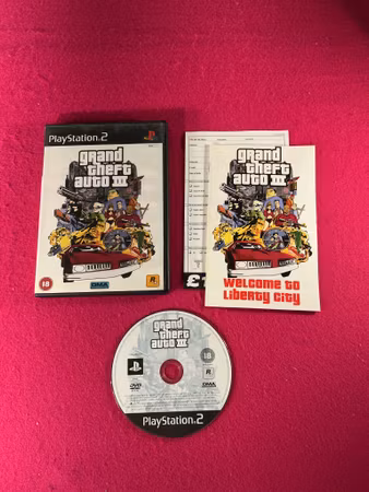 Grand Theft Auto 3 - PS2 Playstation 2 PAL