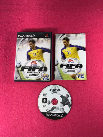 Fifa Football 2002 - PS2 Playstation 2 PAL Svensk Utgåva