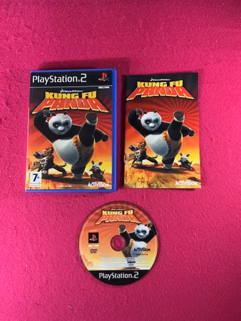 Kung Fu Panda - PS2 Playstation 2 PAL Svensk Utgåva