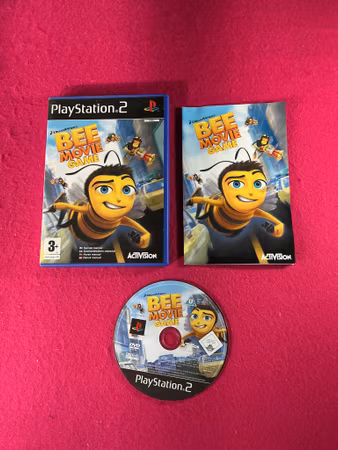 Bee Movie Game - PS2 Playstation 2 PAL Nordisk Utgåva