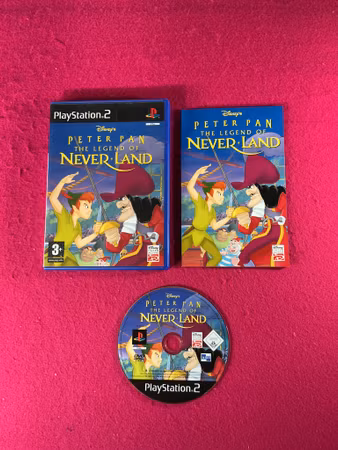 Peter Pan: The Legend of Never Land - PS2 Playstation 2 PAL Nordisk Utgåva