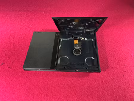 Playstation 2 Slim Konsol Svart inkl Handkontroll (SCPH-77004)