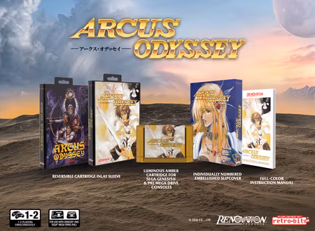 (Nytt) Arcus Odyssey (Collectors Edition) - Sega Mega Drive