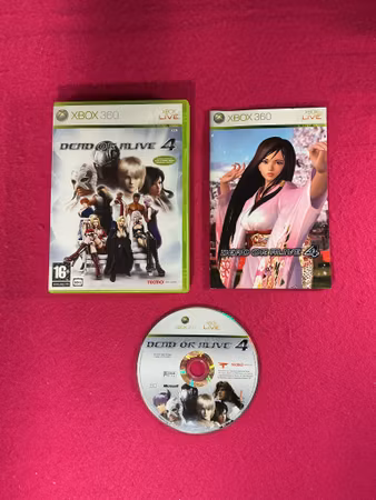 Dead or Alive 4 - Xbox 360 PAL Nordisk Utgåva