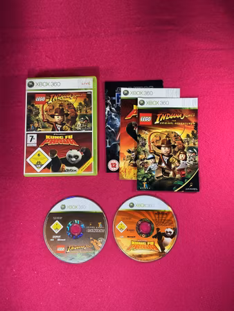 Lego Indiana Jones / Kung Fu Panda - Xbox 360 PAL