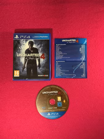 Uncharted 4: A Thiefs End - PS4 Playstation 4 Nordisk Utgåva