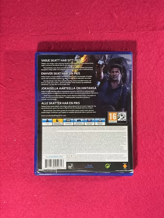 Uncharted 4: A Thiefs End - PS4 Playstation 4 Nordisk Utgåva