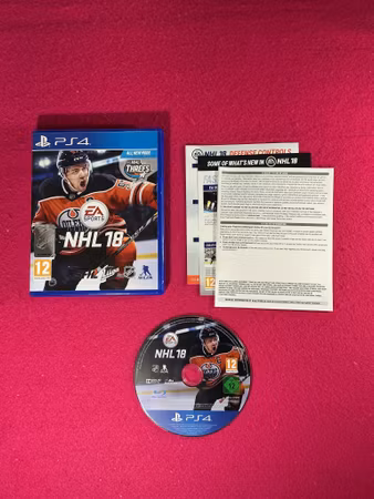 NHL 18 - PS4 Playstation 4 Nordisk Utgåva
